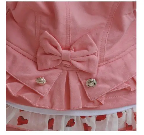 Осенний комплект из 3 предметов для малышей верхняя одежда + футболка