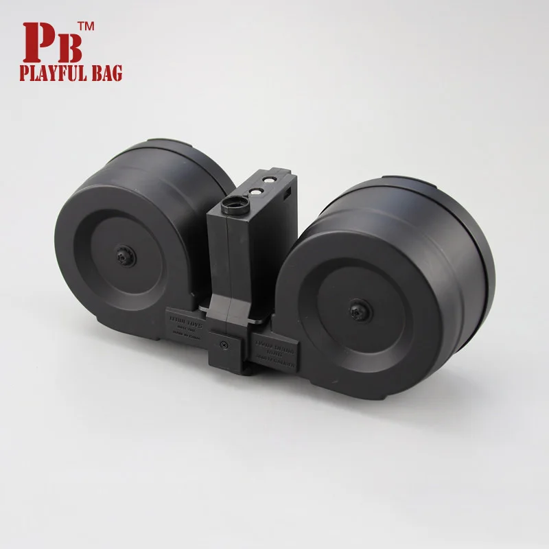

PB Playful bag Gel ball gun for jinming8 std6 m4 lehui hk416 Double magazine accessory outdoor sports