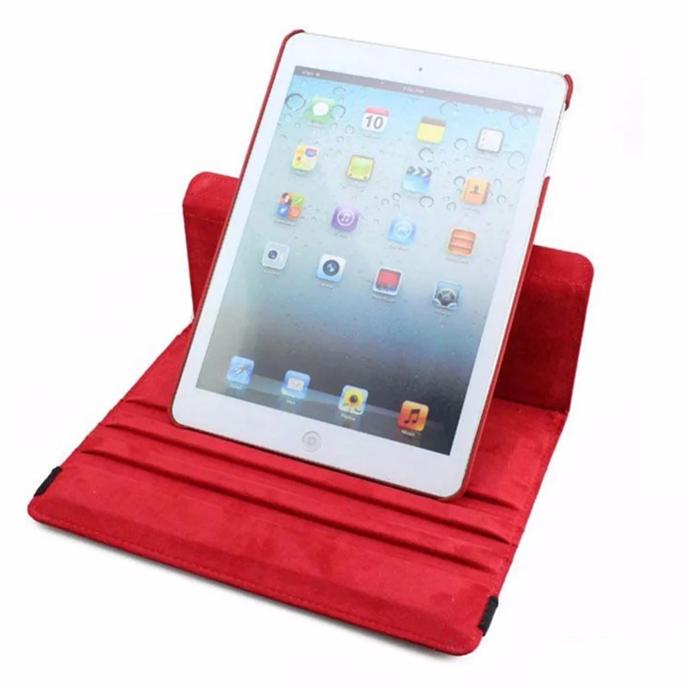 Вращающаяся на 360 Градусов Подставка-книжка из искусственной кожи для iPad Mini 4 с