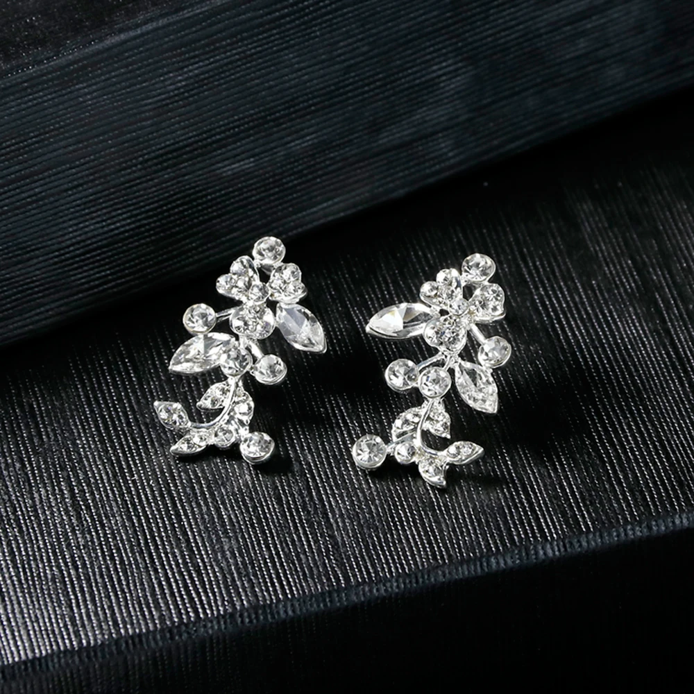 SET0048 Hot sale Bridal Wedding Cubic Zirconia Clear Stone Jewelry Set | Украшения и аксессуары