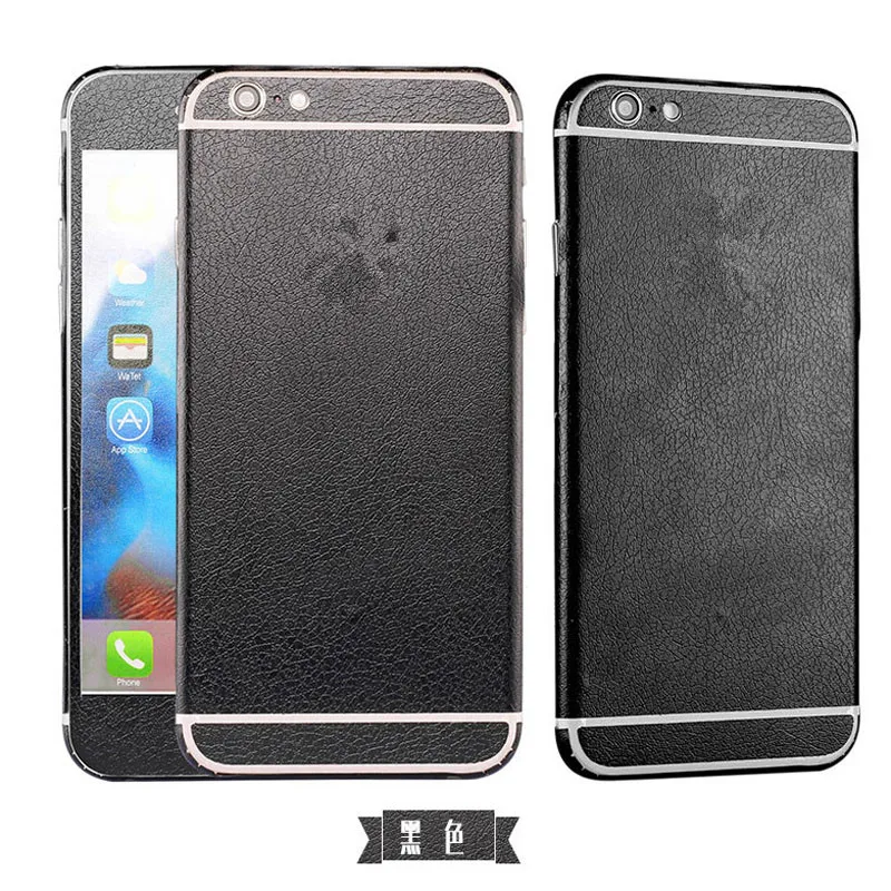 Full body leather Skins Protective Film Back Wrap Skin Cellphone Body Sticker For iphone 5 se 6 6s/ 6plus |