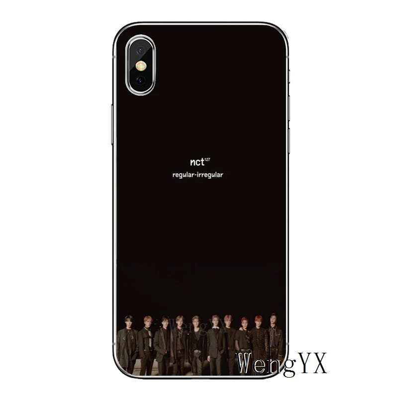 Kpop NCT 127 обычный неправильный чехол для Xiaomi Redmi S2 5 plus 6A 4A 4x Note 3 4 5 5A 6 Pro Pocophone F1 TPU мягкий чехол для телефона - Цвет: Irregular-A-03
