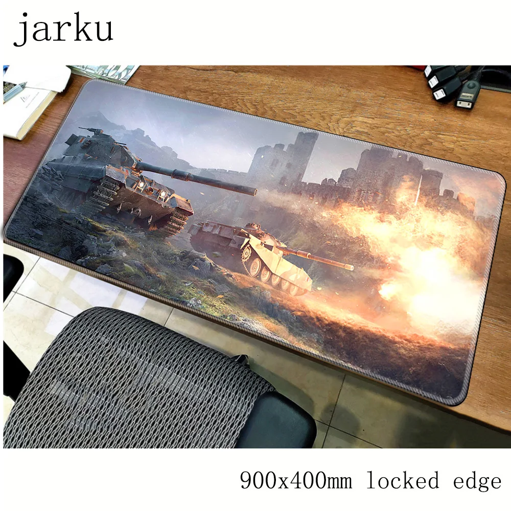 Коврик для мыши world of танки компьютерный геймерский коврик большой