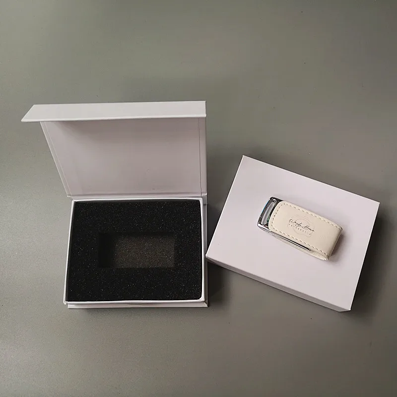 Exuanck usb 3,0 ручка с логотипом на заказ, высокое качество, 4 ГБ, 8 ГБ, 16 ГБ, 32 ГБ, 64 ГБ, кожа, usb белая коробка, подарок, usb флеш-накопитель