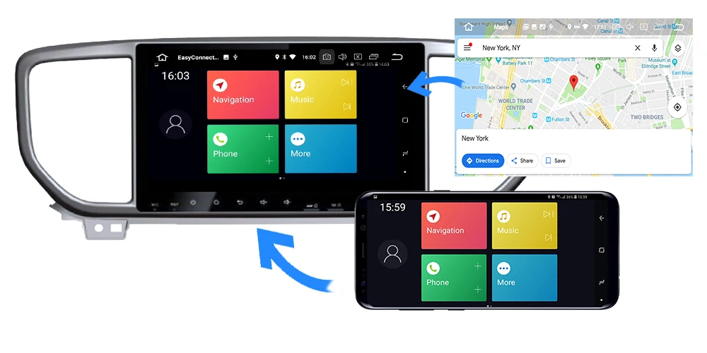 Belsee для Kia Sportage Android 9,0 автомобильный радиоприемник ips экран 8 ядер 4 Гб 64 Гб 2 Din стерео аудио Авторадио gps навигационное устройство