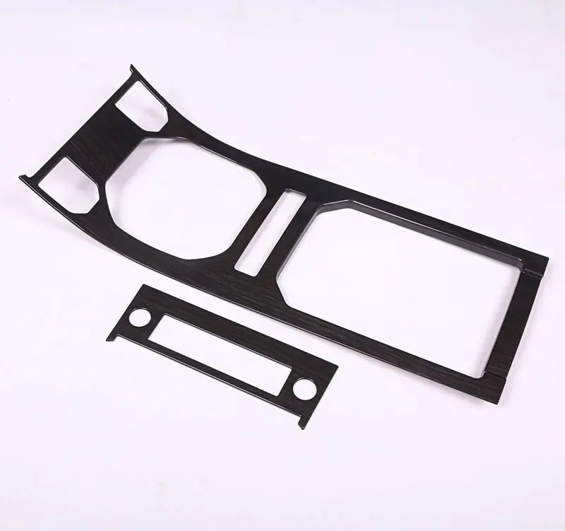 

Центральная консоль для Land Rover Range Rover Evoque 2012-2017 ABS, панель передач, декоративная накладка из темного дерева, отделка, Стайлинг автомобиля