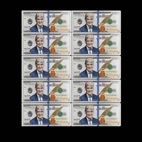 hot sales 10pcslot silver usa trump banknotes one million dollar bills banknote in 24k gold silver plated paper money for gifts