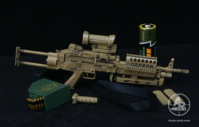 1:6 масштаб пулемет модель 1:6 модель ружья 12-дюймовый солдатский оружейный пулемет MK48 46 249 Weanpon Toys F 12 ''фигурка