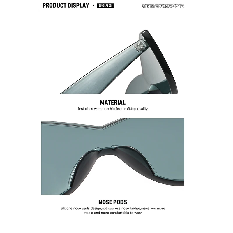 Солнцезащитные очки AEVOGUE gafas AE0620 женские кошачий глаз зеленые брендовые