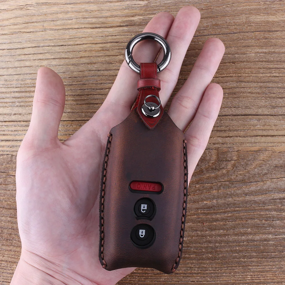 Чехол для ключей KEYYOU Suzuki SX4 Grand Vitara Swift кожаный чехол брелок автомобильного ключа с