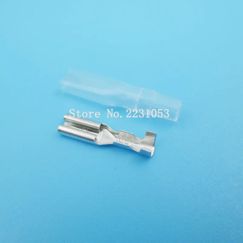 200PCS/LOT 100Sets 2.8mm Crimp Terminal Splice Female Spade Connector With Case | Обустройство дома