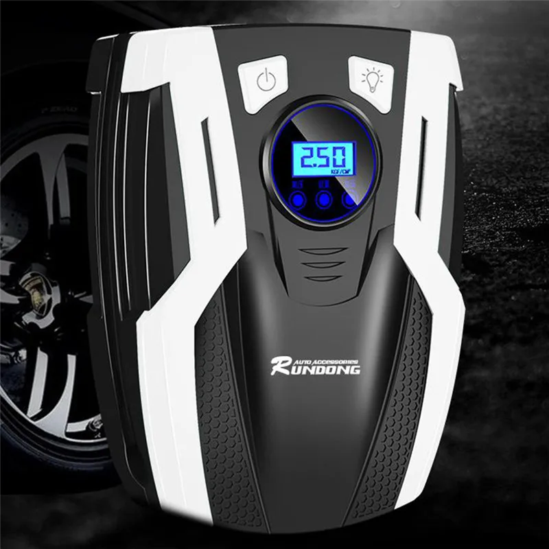Автомобильный 12V 150 PSI цифровой насос для шин портативный воздушный компрессор