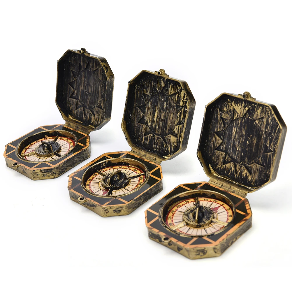 1 шт. косплей пират компас реквизит без компаса функция поддельный Хэллоуин COS