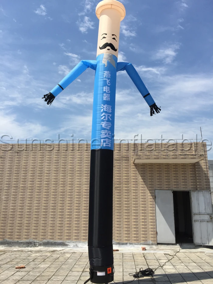 Реклама с логотипом на заказ надувной воздушный танцор шеф повара танцующий