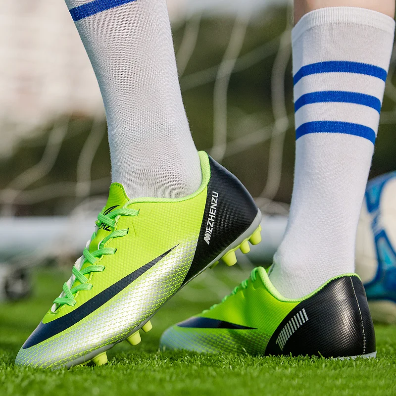 Оригинальные мужские футбольные бутсы тренировочные криптоны FG шипы Детские
