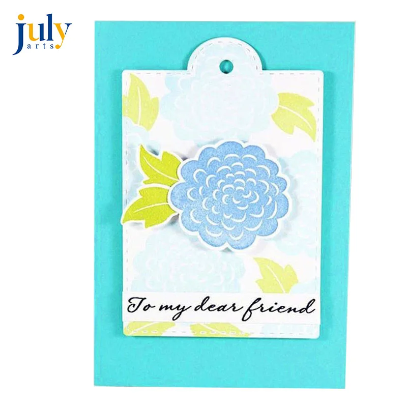 Julyarts Metal Cutting Dies and Stamps Scrapbooking Flower for Card Making Paper Album | Дом и сад