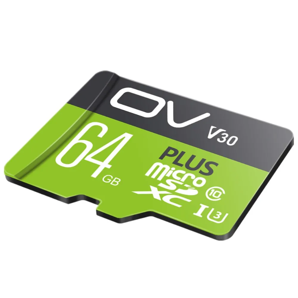 Карта памяти TF (MicroSD) 64 ГБ карта U3 C10 V30 высокоскоростная версия скорость чтения
