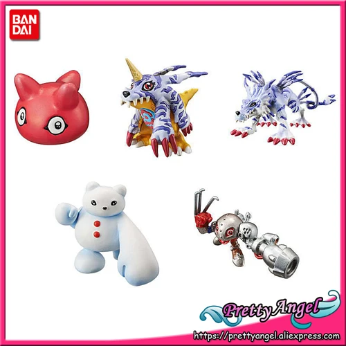 Part 4 PrettyAngel-Подлинная Bandai 20th anniversary Digimon Digital Monster Capsule Mascot коллекция мини-фигурка - Цвет: Part 4