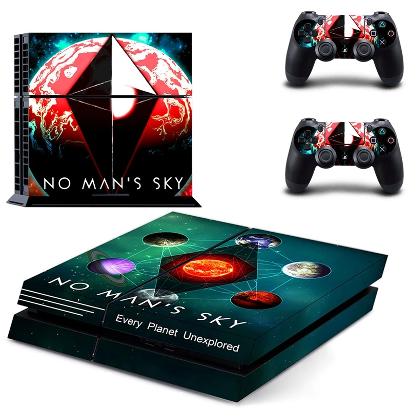 Винил no man's Sky игры Обложка для наклейка PS4 Стикеры Игровые приставки 4 и 2