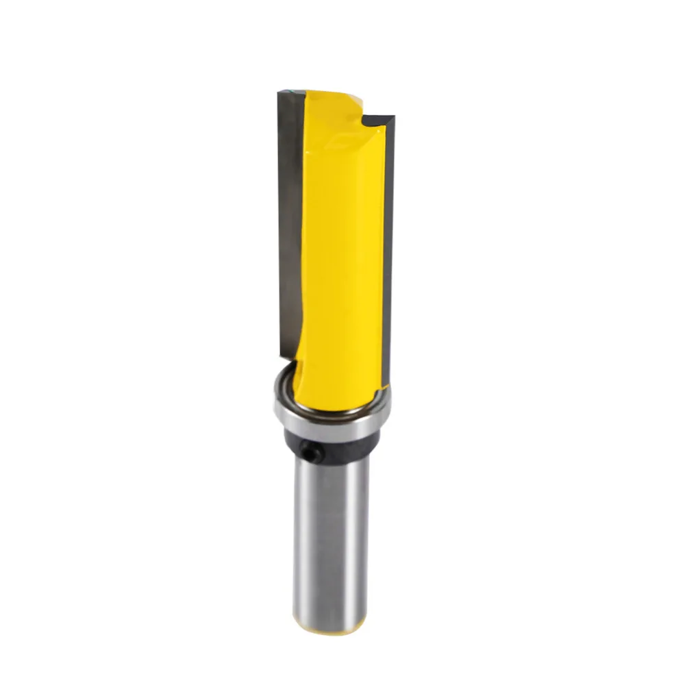 Фото Straight Flute Flush Trim Pattern Router Bit Cutter Top Bearing Woodworking Trimmer milling cutter solid carbide end mill Инструменты Straight Flute Flush Trim Pattern Router Bit Cutter Top Bearing Woodworking Trimmer milling cutter solid carbide end mill Инструменты