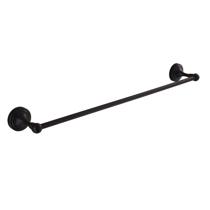 

Bathroom Towel Rack Black/White Aluminum Movable Bath Towel Holder 40/50/60 CM Bath Shelves Nail Free/Wall Towel Rail