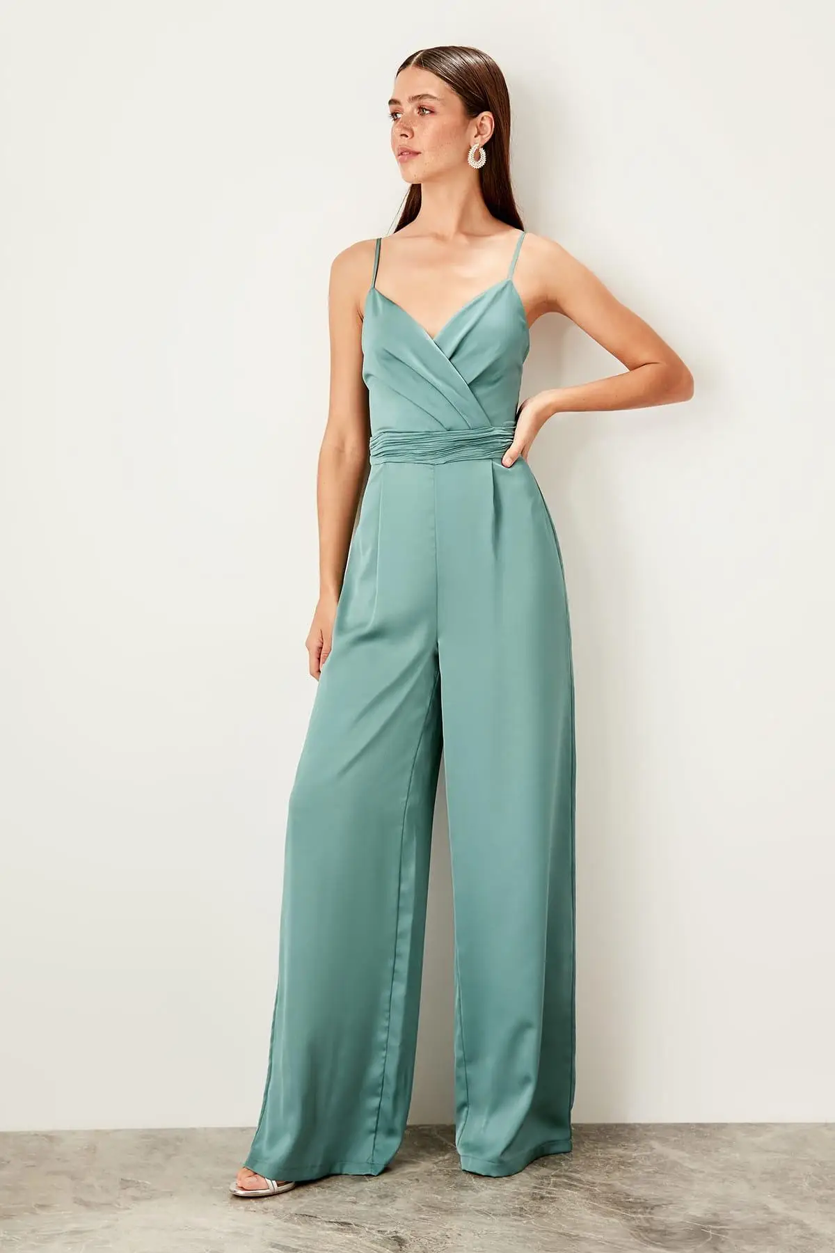 Trendyol мятный двубортный комбинезон TPRSS19BB0422 |
