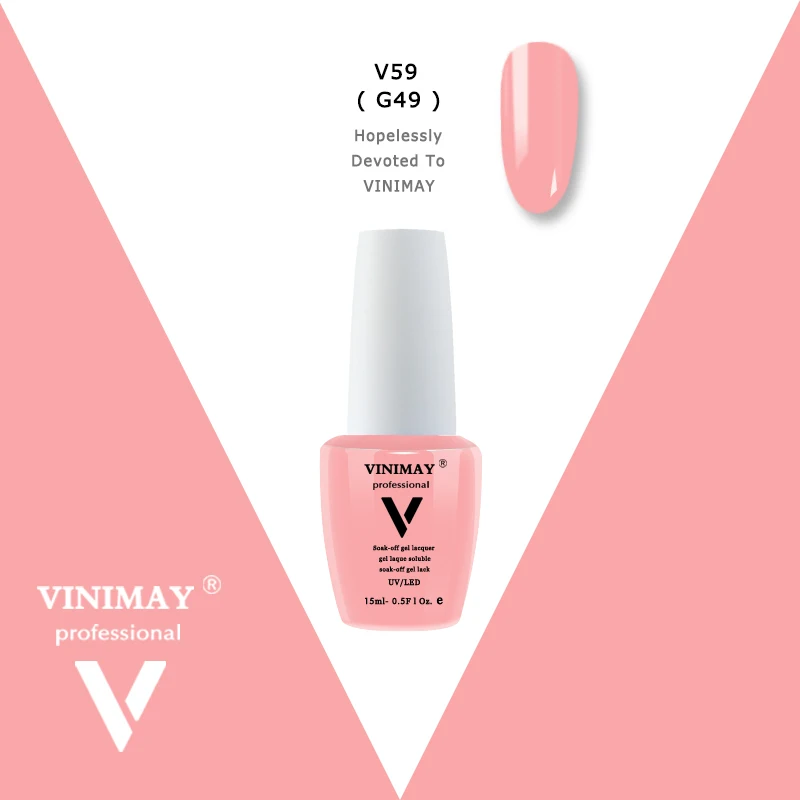 VINIMAY, Новое поступление, гель лак, УФ-гель для ногтей, Гель-лак Vernis, гель Nagellak, Гель-лак для замачивания, Гель-лак, праймер для ногтей, 15 мл - Цвет: V59