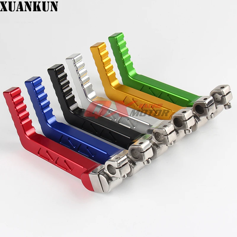 XUANKUN 50 70 110 125cc маленький гоночный мини внедорожный мотоцикл рычаг запуска