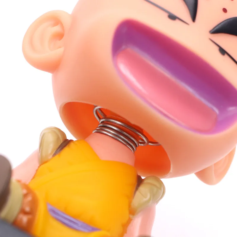 Качающаяся голова Dragon Ball фигурка Сон Гоку криллин встряхиватель держатель телефона кронштейн украшение автомобиля аниме модель ПВХ игрушки подарки