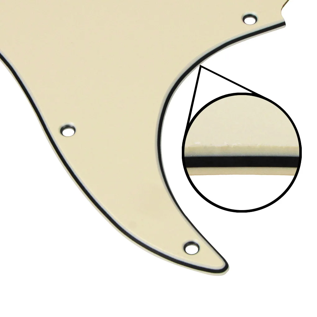 FLEOR набор SSH Pickguard Задняя панель для гитары Tremolo крышка крема и винты