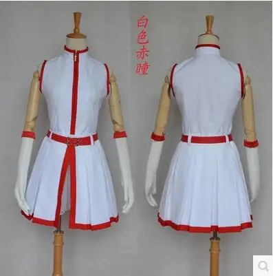 Новая аниме Akame ga KILL Cos набор Белой и Черной униформы для косплея Хэллоуина And