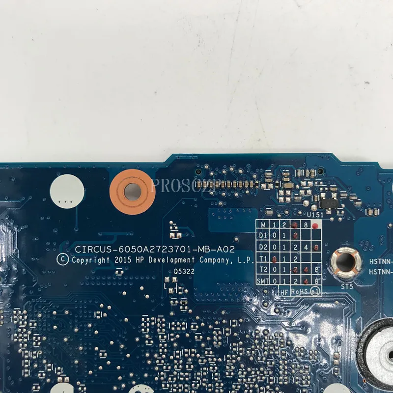 Материнская плата для ноутбука Elitebook 640 650 G2 840716-001 6050A2723701-MB-A02 с SR2EY | Компьютеры и