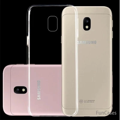 Прозрачный силиконовый чехол для samsung Galaxy J3 J5 J7 2017 Мягкий J330 J530 j730 простой|Бамперы|