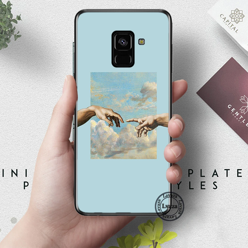 3 Lavaza большого искусства Картина Ван Гог силиконовый чехол для samsung A3 A5 A6 плюс A7 A8 A9 A10 A30 A40 A50 A70 J6 - Цвет: 3
