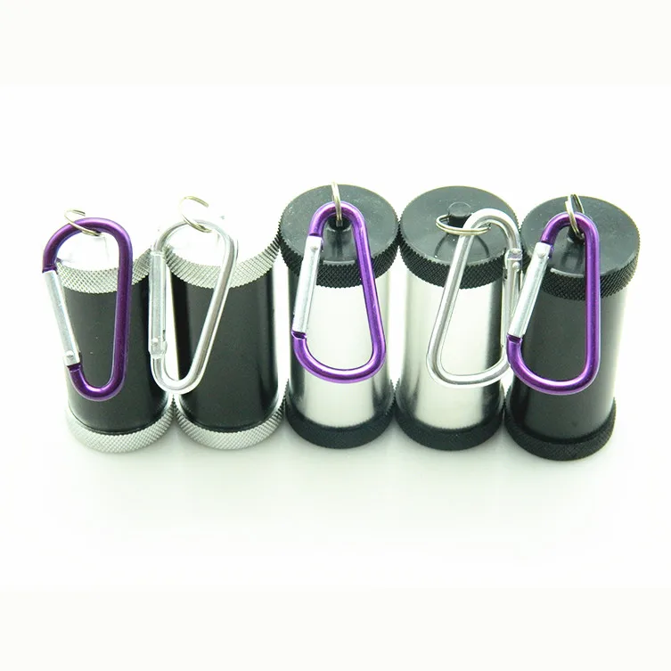 1 шт. 3 размера серебристая и черная круглая коробка для хранения таблеток