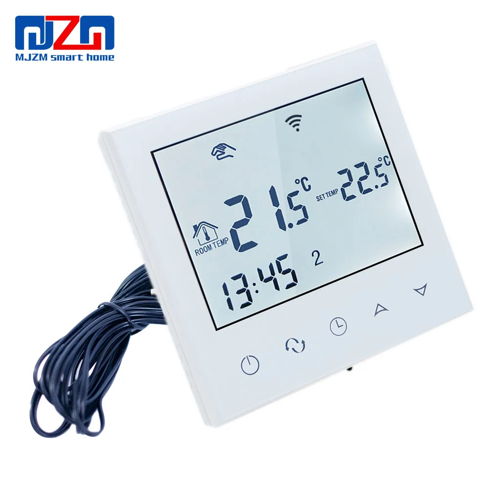 Терморегулятор MJZM 16A03-2-WiFi с белой подсветкой программируемый