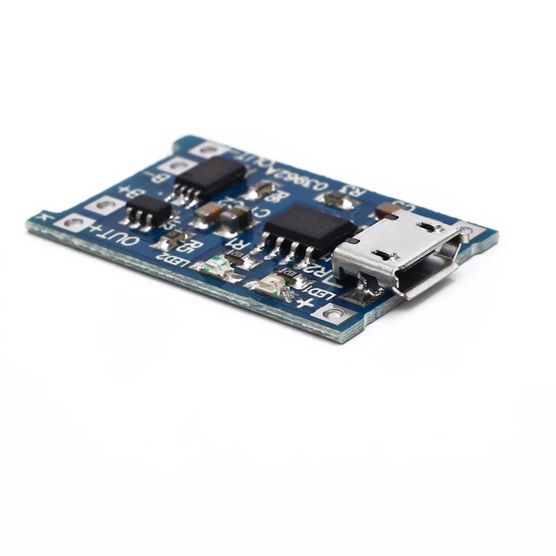 Micro USB 5V 1A 18650 модуль зарядного устройства литиевой батареи зарядная плата с