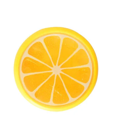lemon Фруктовый Слизью Игрушка Магнитная Полимерная глина цвет кристалл слизью грязь прозрачная для детей Интеллектуальный ручной Пластилин грязи пластилин - Цвет: lemon