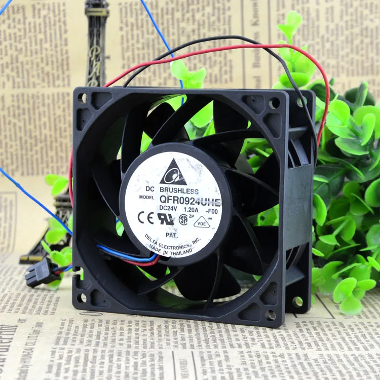 

Free Delivery. 9238, 9038, 24 v 1.2 A QFR0924UHE inverter fan power supply fan
