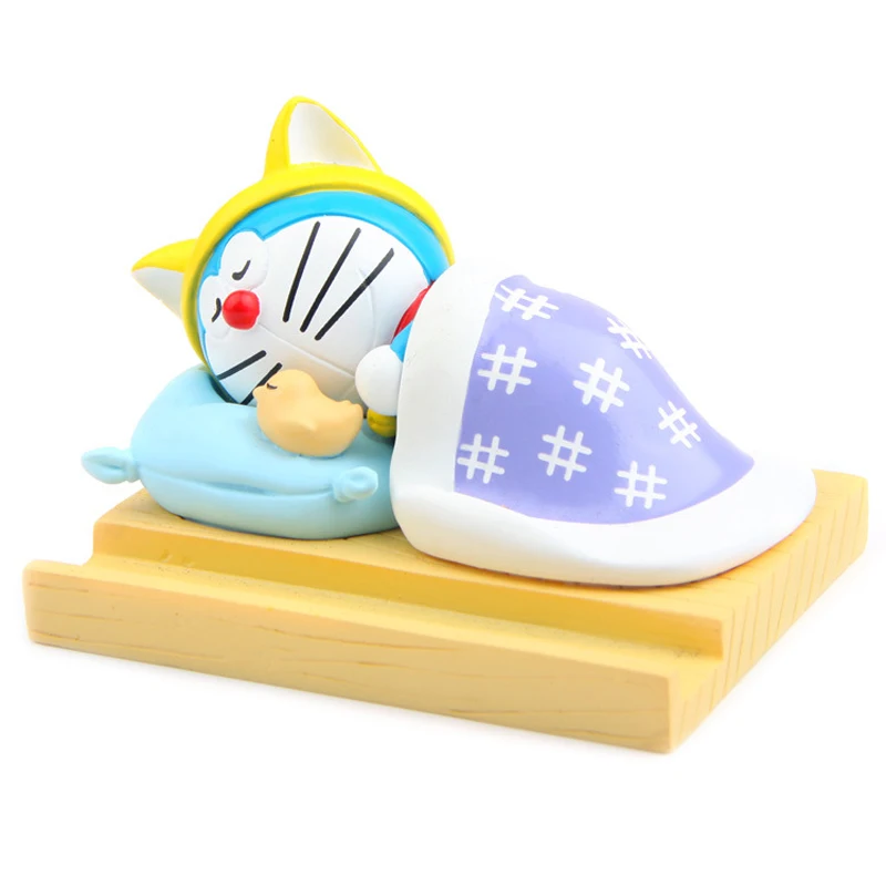 

1 шт. японская анимация фильм Doraemon Фигурки игрушки-подставка с карманом для наличных, популярная модель ПВХ Фигурки игрушки для детей, подарки для детей