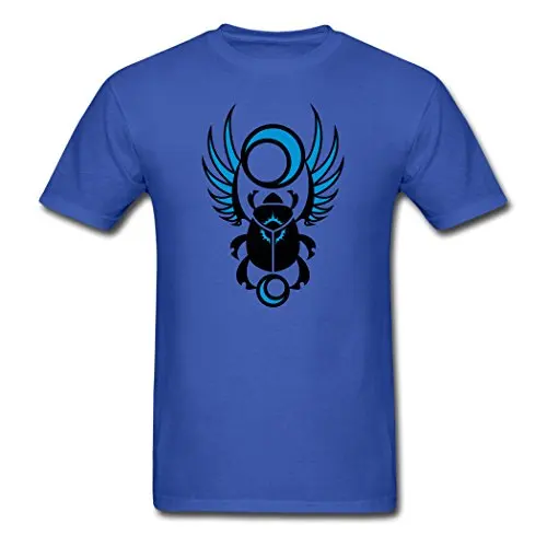 Классический Топы Футболки мужская Жук Королевский синий От meil|tee shirt men|t-shirt t-shirttee