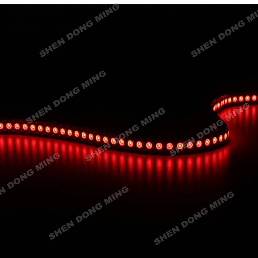 Пиксельная Светодиодная лента WS2812 RGB не водонепроницаемая ip 22 5 м В 144 СВЕТОДИОДА/м