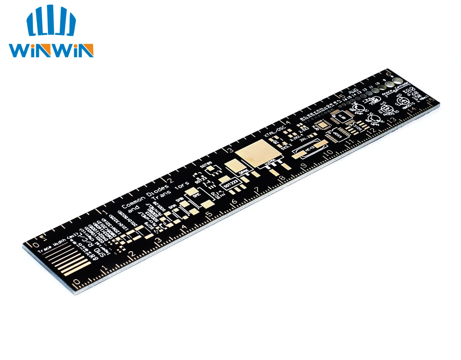 Линейка I72 PCB 15 см для электронных инженеров сборщиков Geeks вентиляторов линейка