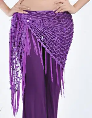 1 шт./лот Женские Танцы живота треугольная шаль набедренный платок танцевальная