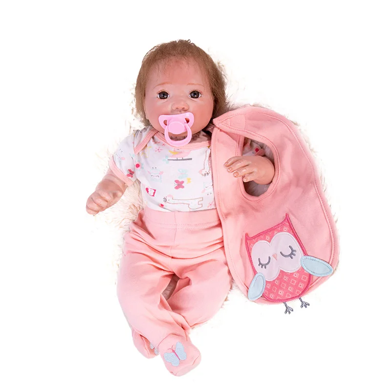 

OtardDolls 50cm bebe Reborn Baby Doll Toys Like Real 20inch soft Vinyl Princess Toddler Babies Dolls Kids Birthday Gift