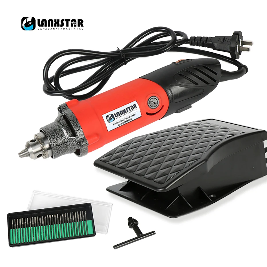 LANXSTAR висящий перфоратор Dremel дрель стиль Электроинструмент 7500WS металлический резиновый гибкий вал Электрический долото 6 мм 4 мм зажимной кронштейн