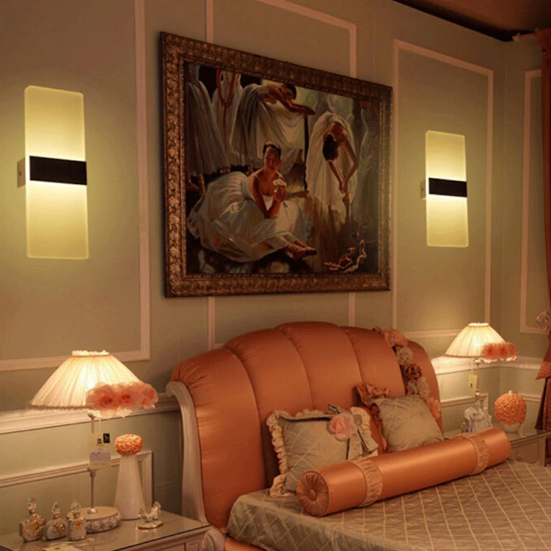 Led бра светильник Настенный Спальня Крытый студийной работы освещения для чтения