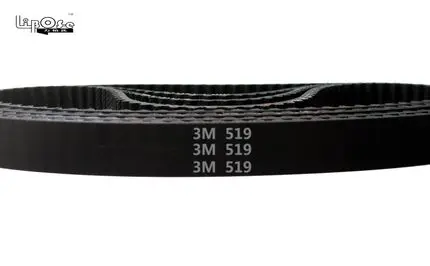 

HTD 3M Timing belt C= 519 522 525 531 width 6/9/15mm Teeth 173 174 175 177 HTD3M synchronous 519-3M 522-3M 525-3M 531-3M