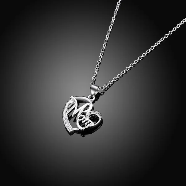 Fashion hotsale double color separation rose gold mom necklace heart necklaces pendant | Украшения и аксессуары