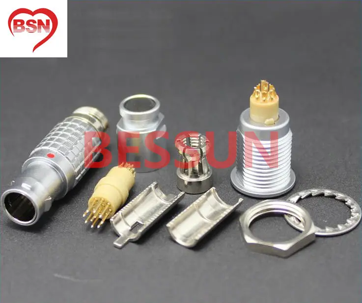 LEMO FGG.1B. 310. Одетый высококачественный металлический соединитель 10pin инструменты и